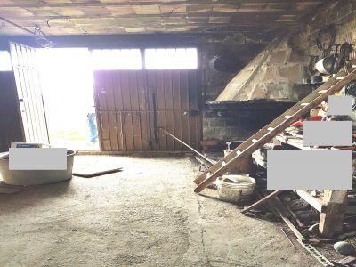 taverna con camino e forno a legna